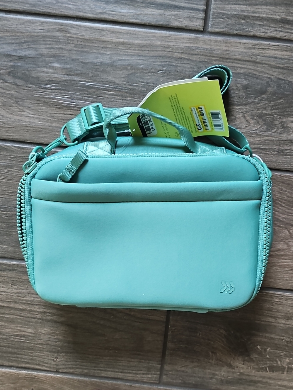 Crossbody Lunch Bag- Mint Green